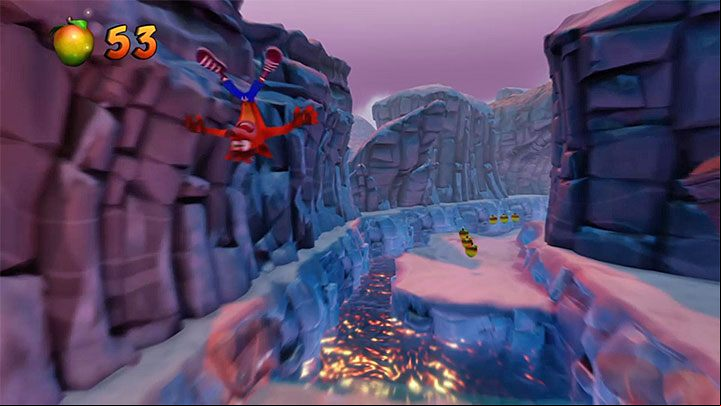 Move as far to the left as possible and make a jump at the last moment - Crash Cubed | Crash Bandicoot 2 Trophy Guide - Crash Bandicoot 2: Cortex Strikes Back - Crash Bandicoot N. Sane Trilogy Game Guide