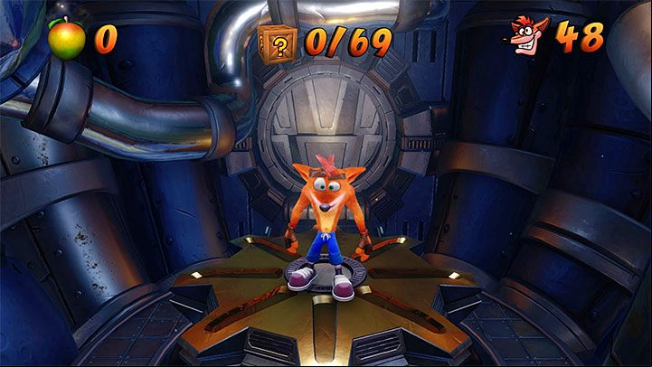 The current number of lives can be checked by pressing Triangle while playing or by selecting the load and save menu (L2) - 99 Percent Perspiration | Crash Bandicoot 2 Trophy Guide - Crash Bandicoot 2: Cortex Strikes Back - Crash Bandicoot N. Sane Trilogy Game Guide