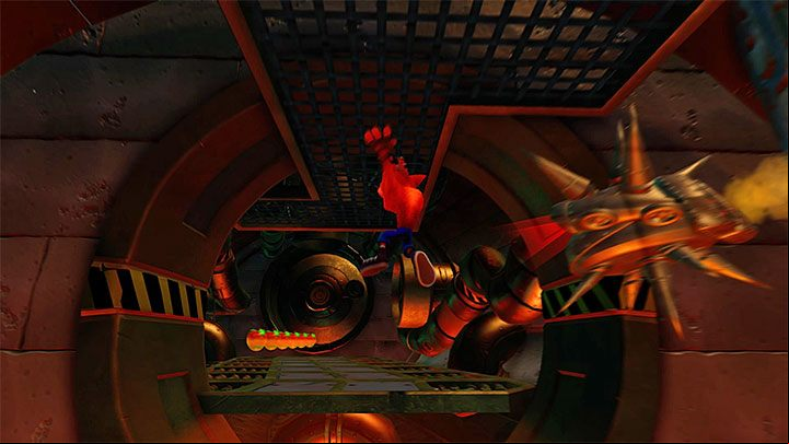Get to the metal ledge (the above picture) and a secret portal will activate - Totally Fly | Crash Bandicoot 2 | Levels - Crash Bandicoot 2 - Secret levels - Crash Bandicoot N. Sane Trilogy Game Guide