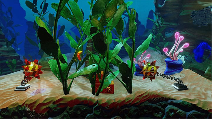 Start swimming right and from the beginning of the level you should try to find and destroy crates that are placed in various places on the bottom - Under Pressure | Crash Bandicoot 3 | Levels - Crash Bandicoot 3 - Medieval location - Crash Bandicoot N. Sane Trilogy Game Guide