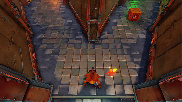 Nearly immediately after you start, you will encounter a completely new type of threat - electrified posts with current flowing between them - Cortex Power | Cortex Island | Levels - Crash Bandicoot - Cortex Island - Crash Bandicoot N. Sane Trilogy Game Guide
