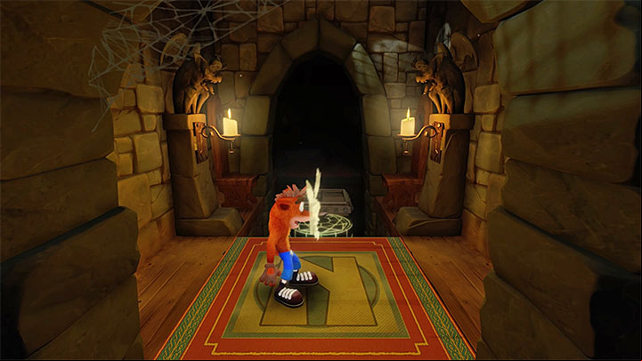It has already been mentioned at the very beginning that to destroy all crates, you will require yellow gem awarded for perfect completion of the later stage The Lab - Lights Out | Cortex Island | Levels - Crash Bandicoot - Cortex Island - Crash Bandicoot N. Sane Trilogy Game Guide