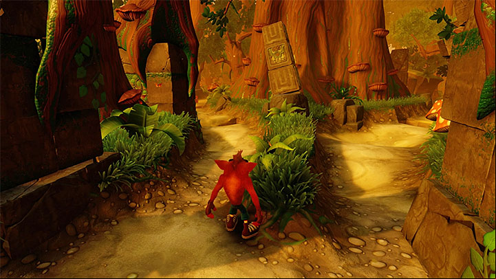 Continue your journey - The Pits | Crash Bandicoot 2 | Levels - Crash Bandicoot 2 - Jungle Warp Room - Crash Bandicoot N. Sane Trilogy Game Guide