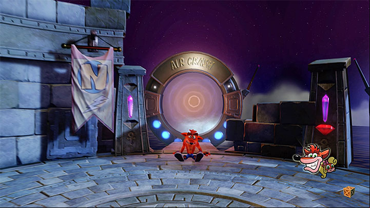 It has been mentioned earlier that all of the crates in Air Crash cannot be reached on the first playing - Air Crash | Crash Bandicoot 2 | Levels - Crash Bandicoot 2 - Ice Warp Room - Crash Bandicoot N. Sane Trilogy Game Guide