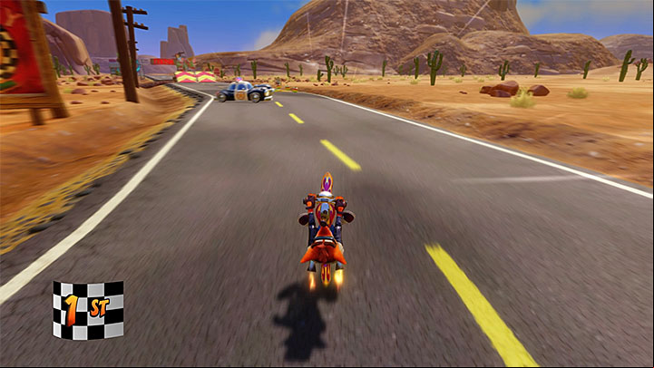 Ramps are another type of fun here - Hog Ride | Crash Bandicoot 3 | Levels - Crash Bandicoot 3 - Arabic location - Crash Bandicoot N. Sane Trilogy Game Guide