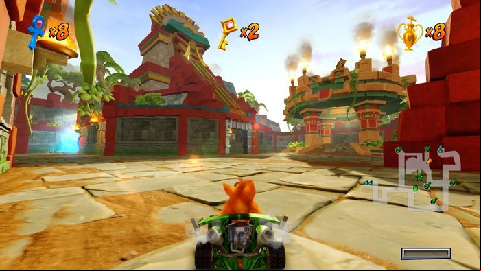 After finishing them, the race against the boss - Papu Papu, will be unlocked - Adventure Mode in Crash Team Racing Nitro-Fueled - Game modes - Crash Team Racing Nitro-Fueled Guide