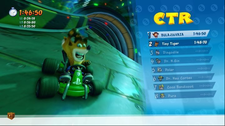 Initially almost all content will be locked, but with every won race and cup, CTR Challenge or Relic Race you unlock a new item - Gokarts in Crash Team Racing Nitro-Fueled - Game content - Crash Team Racing Nitro-Fueled Guide