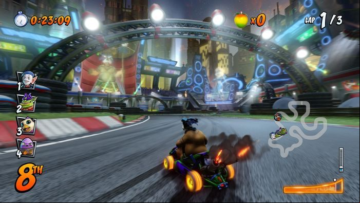 Powerslide is divided into the so-called boosts - Powerslide | Crash Team Racing Nitro-Fueled - Basics - Crash Team Racing Nitro-Fueled Guide