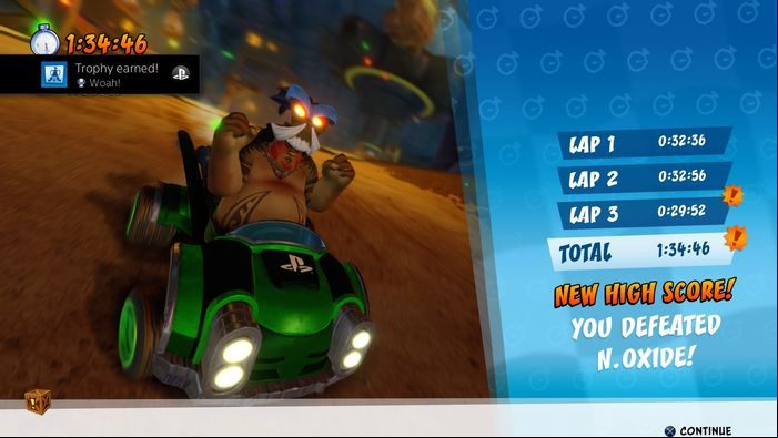 Trophy type: brown - Trophies and achievements in Crash Team Racing Nitro Fueled - Appendix - Crash Team Racing Nitro-Fueled Guide