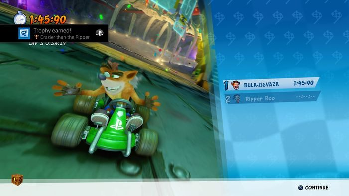 Trophy type: brown - Trophies and achievements in Crash Team Racing Nitro Fueled - Appendix - Crash Team Racing Nitro-Fueled Guide