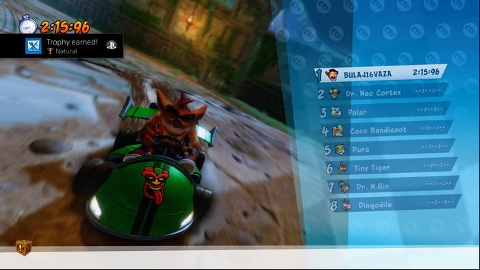 Trophy type: silver - Trophies and achievements in Crash Team Racing Nitro Fueled - Appendix - Crash Team Racing Nitro-Fueled Guide