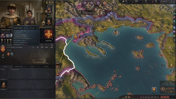 De jure titles have a number of consequences - Crusader Kings 3: Titles - Kingdom management - Crusader Kings 3 Guide