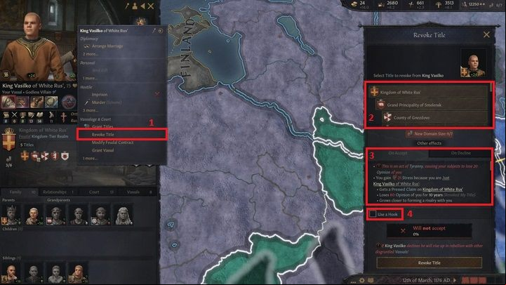While war is one of the main ways to gain new titles, it is not always necessary to use such drastic methods - Crusader Kings 3: Titles - Kingdom management - Crusader Kings 3 Guide