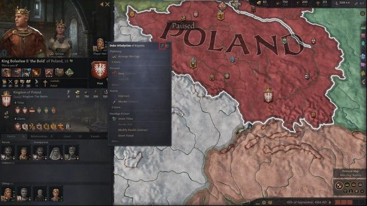 Nevertheless, you must constantly pay attention to the throne's succession, so you should start observing Duke Wladyslaw - Crusader Kings 3: First steps - Basics - Crusader Kings 3 Guide