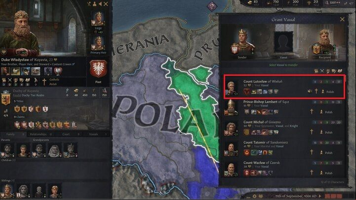 In the next window, find and select Count Lutoslaw - Crusader Kings 3: First steps - Basics - Crusader Kings 3 Guide