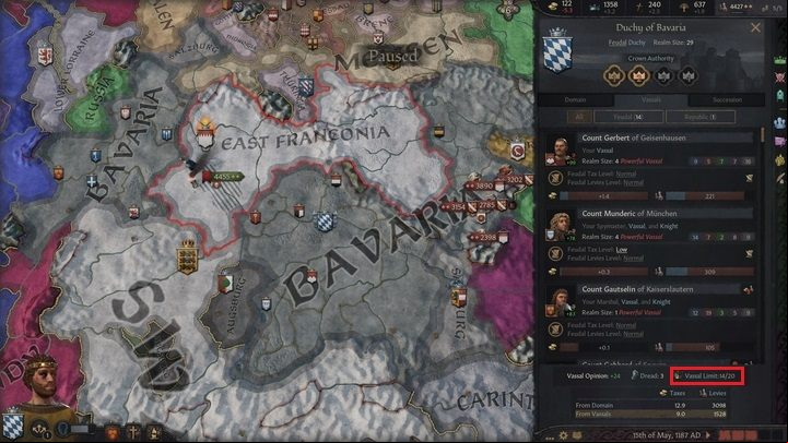 The vassal limit can be increased in many ways - Crusader Kings 3: Vassals - Kingdom management - Crusader Kings 3 Guide