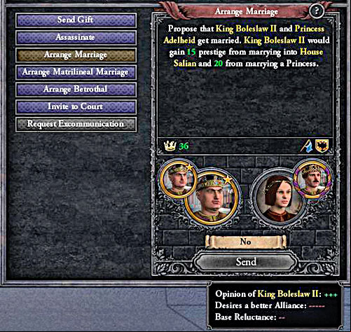 If the girl is stubborn, nothing helps. - Problem? - House - Crusader Kings II - Game Guide and Walkthrough