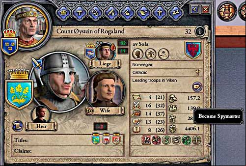 Vassals ambitions are seen in his screen. - How to care about human relations? - Characters - Crusader Kings II - Game Guide and Walkthrough