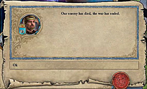One blow can end the uncomfortable war. - Problem? - Military - Crusader Kings II - Game Guide and Walkthrough