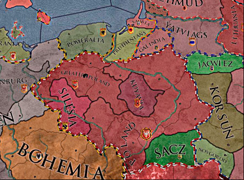 Maybe this time Greater Poland will unify the kingdom? - Duke - Riding on a Top - Crusader Kings II - Game Guide and Walkthrough