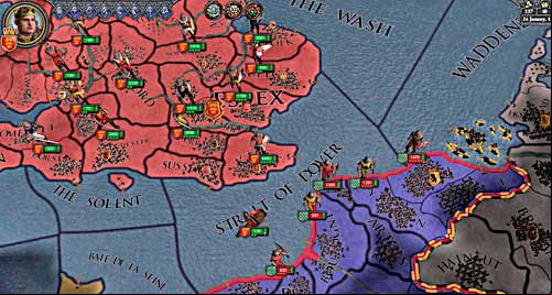 French expect invasion. Smash them! - The Hundred Years War - Official scenarios - Crusader Kings II - Game Guide and Walkthrough