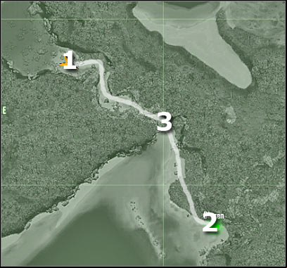 Map legend - Crysis: Mission 1, - part 2, walkthrough - Mission 1 - - Crysis Game Guide