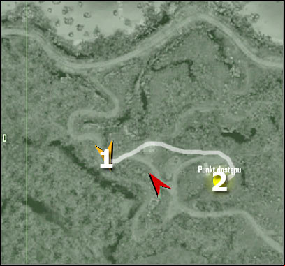 Map legend - Crysis: Mission 2, Recovery - part 3, walkthrough - Mission 2 - Recovery - Crysis Game Guide