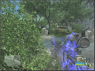 Make a few steps forward - Crysis: Mission 2, Recovery - part 4, walkthrough - Mission 2 - Recovery - Crysis Game Guide