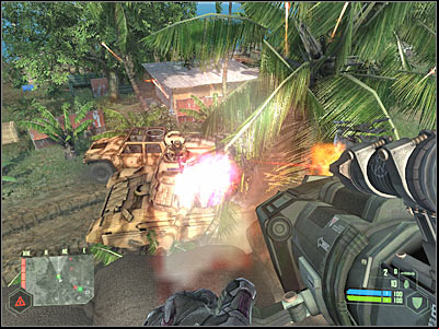 Go back to the ground floor of the school - Crysis: Mission 2, Recovery - part 6, walkthrough - Mission 2 - Recovery - Crysis Game Guide