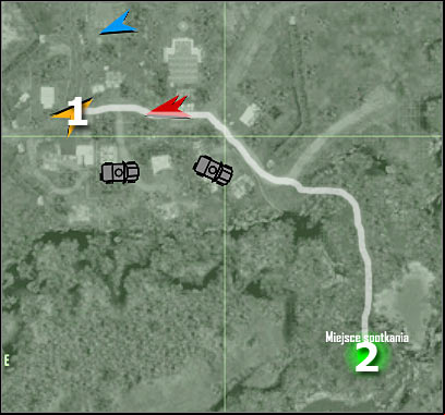 Map legend - Crysis: Mission 2, Recovery - part 6, walkthrough - Mission 2 - Recovery - Crysis Game Guide
