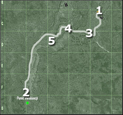 Map legend - Crysis: Mission 2, Relic - part 6, walkthrough - Mission 3 - Relic - Crysis Game Guide