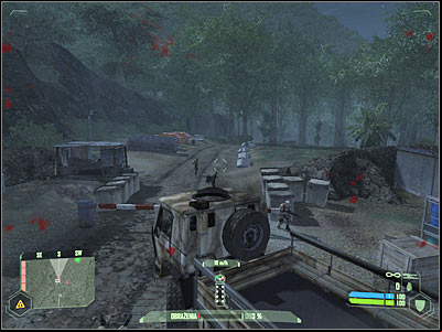 You will come across an enemy humvee in just a few seconds - Crysis: Mission 2, Relic - part 6, walkthrough - Mission 3 - Relic - Crysis Game Guide