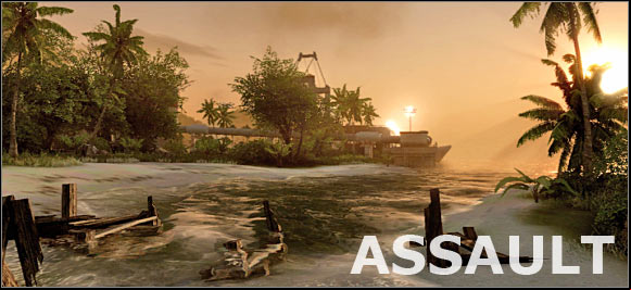 1 - Mission 4 - part 1 | Mission 4 - Assault - Mission 4 - Assault - Crysis Game Guide