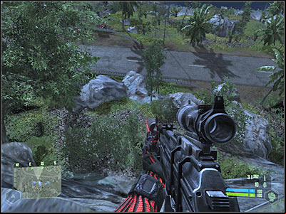 Start moving north-east - Mission 4 - part 1 | Mission 4 - Assault - Mission 4 - Assault - Crysis Game Guide