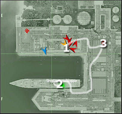 Map legend - Mission 4 - part 8 | Mission 4 - Assault - Mission 4 - Assault - Crysis Game Guide