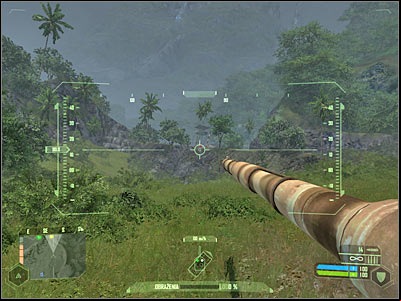 Once youre ready, proceed towards the main hill - Mission 5 - part 5 | Mission 5 - Onslaught - Mission 5 - Onslaught - Crysis Game Guide