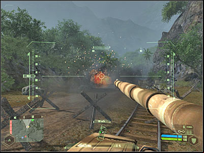 Try and kill as many enemy units as possible - Mission 5 - part 7 | Mission 5 - Onslaught - Mission 5 - Onslaught - Crysis Game Guide