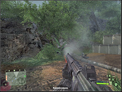 You may proceed towards the mine area - Mission 5 - part 7 | Mission 5 - Onslaught - Mission 5 - Onslaught - Crysis Game Guide