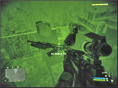Now you should consider moving to the east, however you will have to go through two of the nearby buildings - Mission 6 - part 2 | Mission 6 - Awakening - Mission 6 - Awakening - Crysis Game Guide