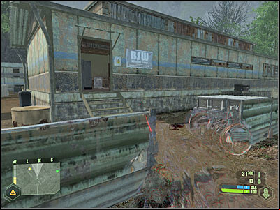 If youve followed my instructions, you should be standing near one of the exits (screen) - Mission 6 - part 2 | Mission 6 - Awakening - Mission 6 - Awakening - Crysis Game Guide