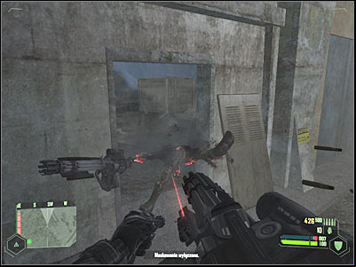 You will be able to reach a longer tunnel here - Mission 6 - part 7 | Mission 6 - Awakening - Mission 6 - Awakening - Crysis Game Guide