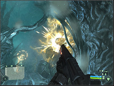 Theres only one pathway leading to your current destination, so you really cant get lost - Mission 7 - part 2 | Mission 7 - Core - Mission 7 - Core - Crysis Game Guide