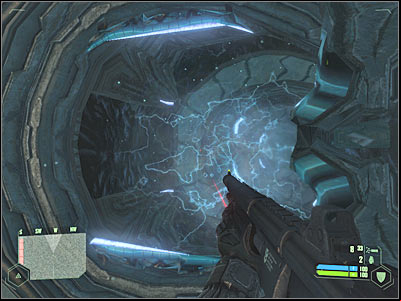 You will end up inside a new cavern - Mission 7 - part 3 | Mission 7 - Core - Mission 7 - Core - Crysis Game Guide