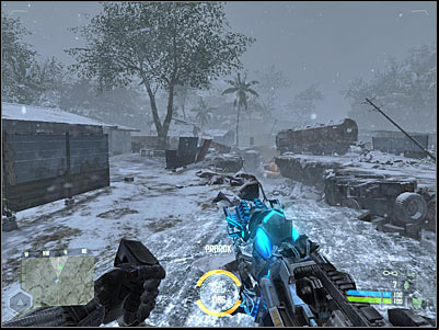 Make sure that youre using a MOAC rifle during these fights, because youll have to defeat much larger creatures - Mission 8 - part 4 | Mission 8 - Paradise Lost - Mission 8 - Paradise Lost - Crysis Game Guide