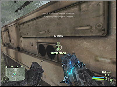 Sadly, the AA unit has a very weak armor, so you wont be able to hide inside it indefinitely, especially since youll immediately receive full attention from all alien creatures - Mission 9 - part 4 | Mission 9 - Exodus - Mission 9 - Exodus - Crysis Game Guide