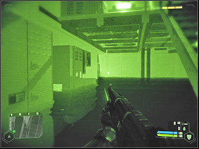 As youve probably noticed, this corridor is being protected by powerful electrical discharges - FINAL MISSION - part 5 | FINAL MISSION - Reckoning - FINAL MISSION - Reckoning - Crysis Game Guide