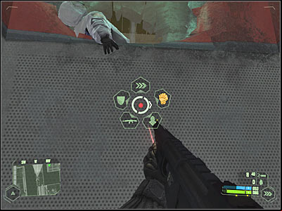 Head on to a destroyed section of the ship - FINAL MISSION - part 5 | FINAL MISSION - Reckoning - FINAL MISSION - Reckoning - Crysis Game Guide