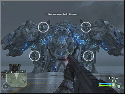You may destroy the turrets in any order - FINAL MISSION - part 11 | FINAL MISSION - Reckoning - FINAL MISSION - Reckoning - Crysis Game Guide