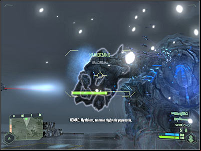 Wait for the power bar to reach maximum value - FINAL MISSION - part 11 | FINAL MISSION - Reckoning - FINAL MISSION - Reckoning - Crysis Game Guide