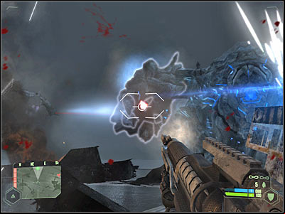 Your allies will try to disable the other wing of the mothership - FINAL MISSION - part 11 | FINAL MISSION - Reckoning - FINAL MISSION - Reckoning - Crysis Game Guide